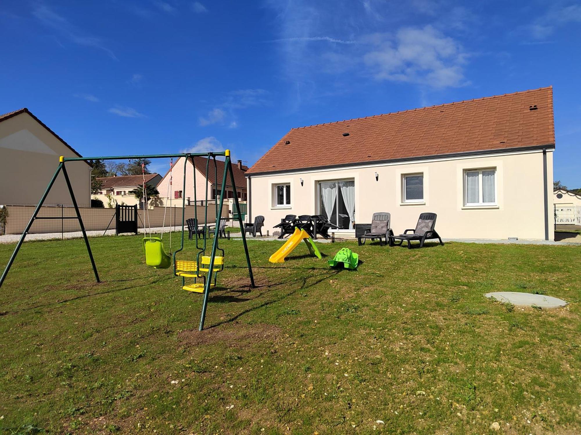 Maison A La Campagne Villiers-sur-Tholon Exteriér fotografie